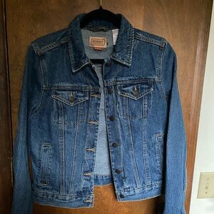 CE SCHMIDT Workwear Classic Trucker Type Blue Denim Jacket size Small. NWOT.